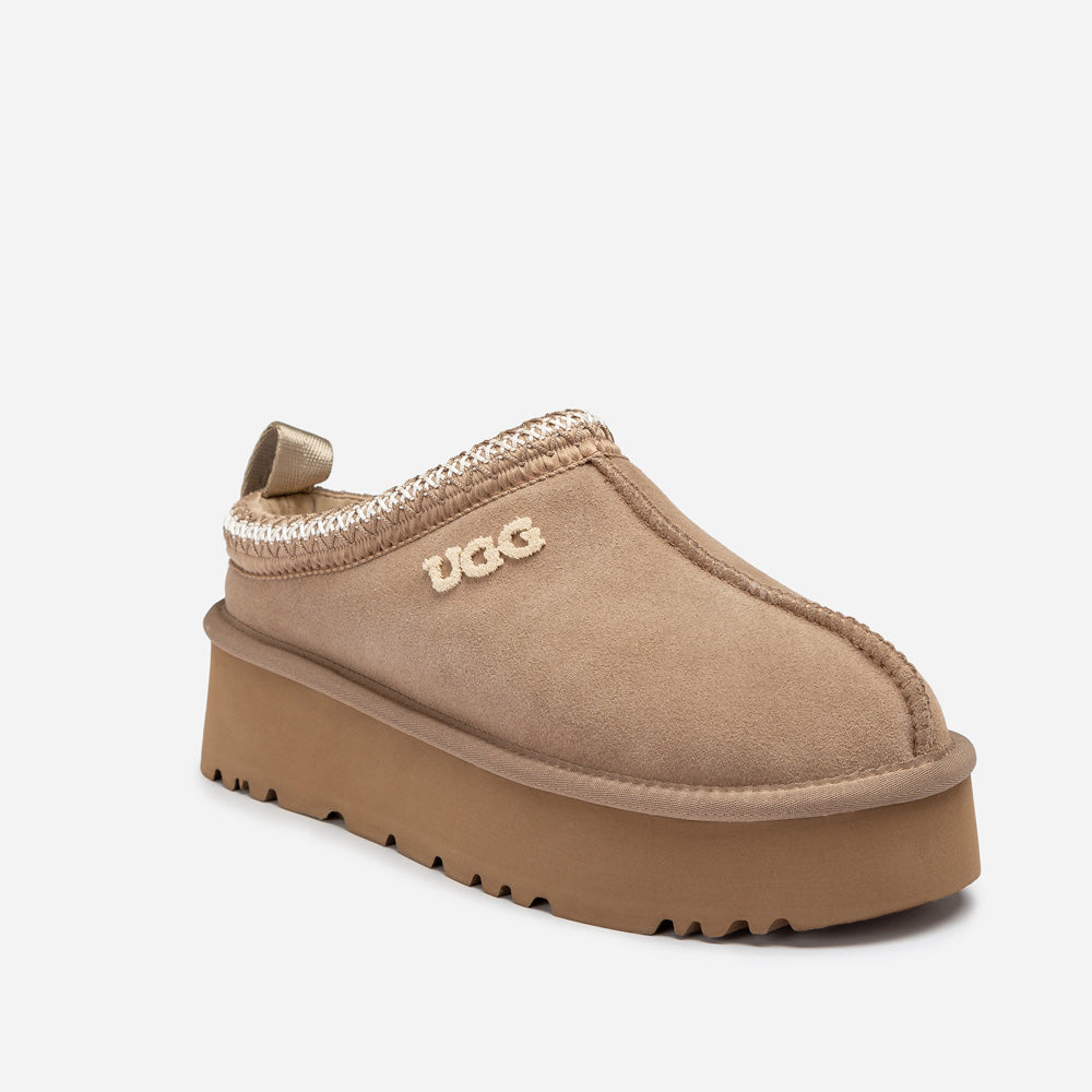 Ugg Sydney Embroidery Platform Slipper