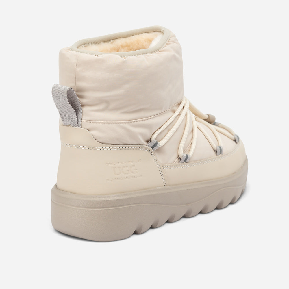 Ugg Down Lace-Up Snow Boots (Water Resistant)