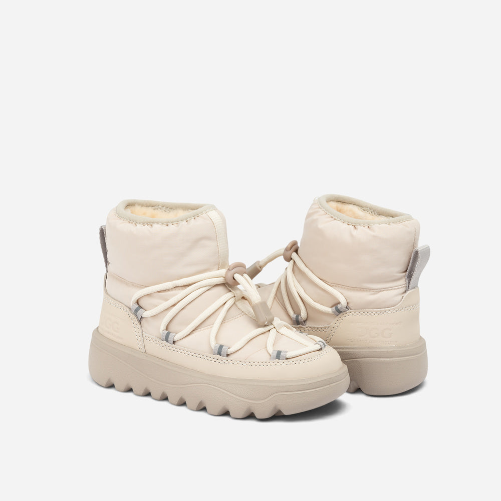 Ugg Kids Down Lace-Up Snow Boots (Water Resistant)