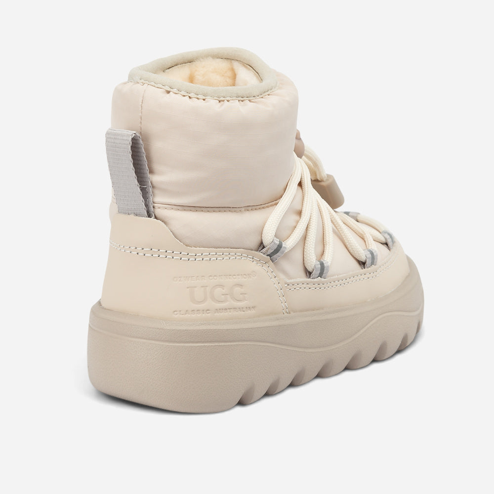 Ugg Kids Down Lace-Up Snow Boots (Water Resistant)