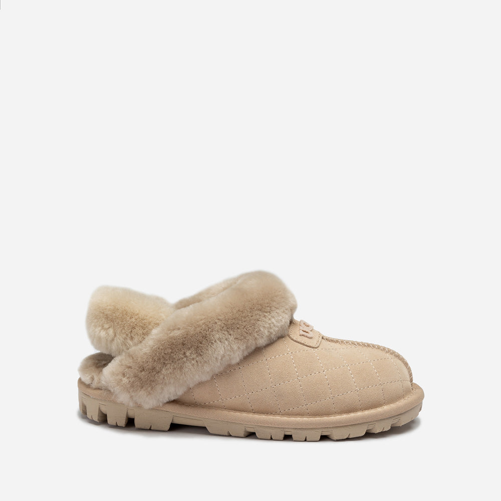 Ugg Coquette Matelasse Emb Logo Slipper( Detachable Feature)