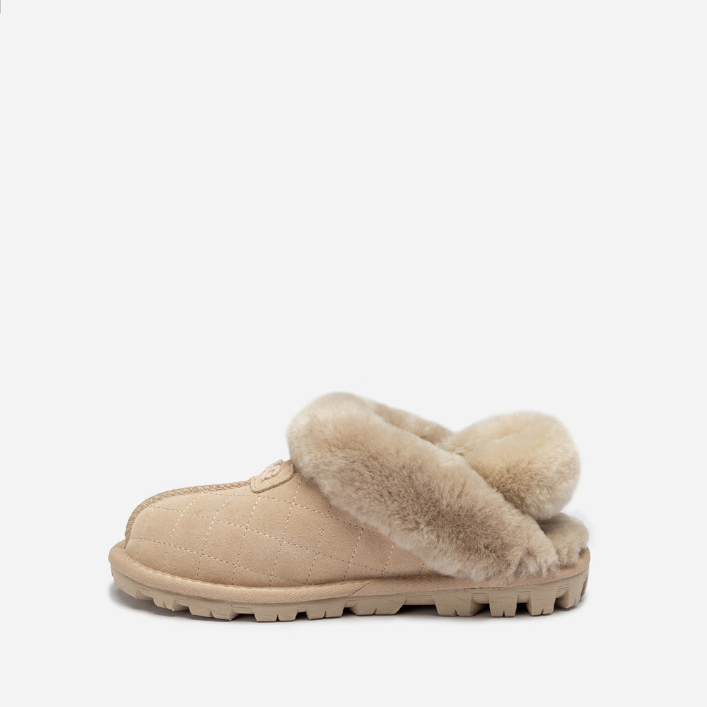 Ugg Coquette Matelasse Emb Logo Slipper( Detachable Feature)
