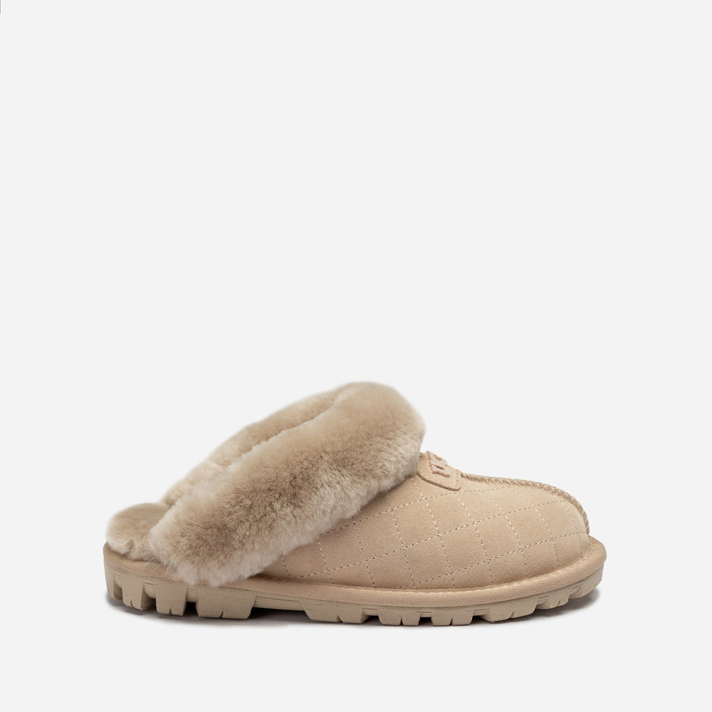 Ugg Coquette Matelasse Emb Logo Slipper( Detachable Feature)