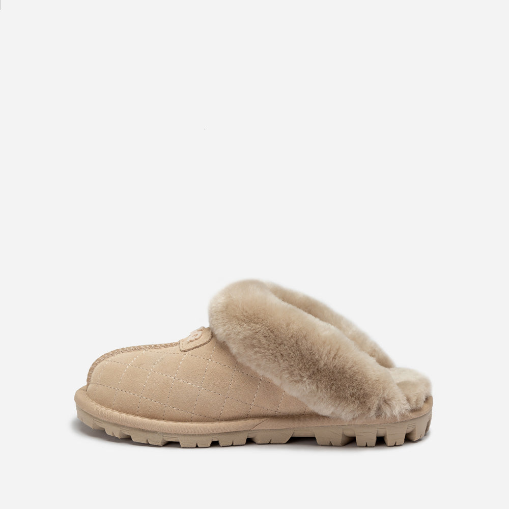 Ugg Coquette Matelasse Emb Logo Slipper( Detachable Feature)