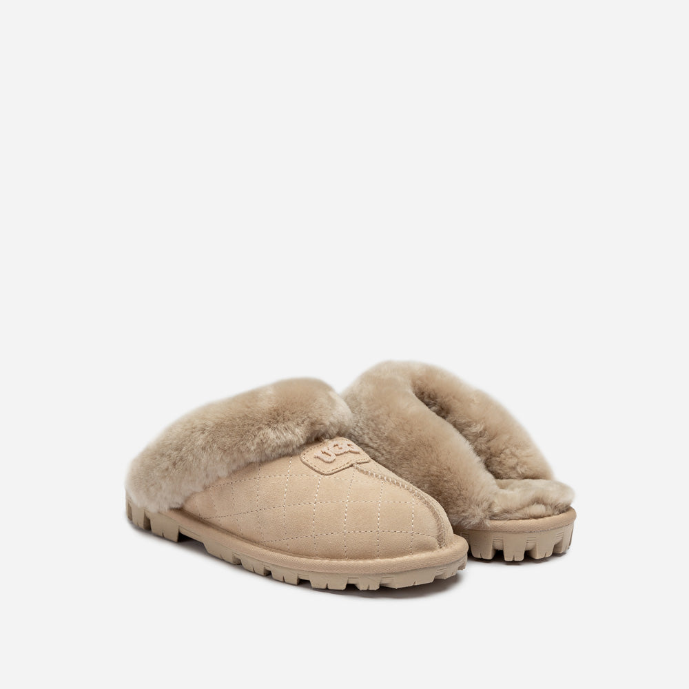 Ugg Coquette Matelasse Emb Logo Slipper( Detachable Feature)