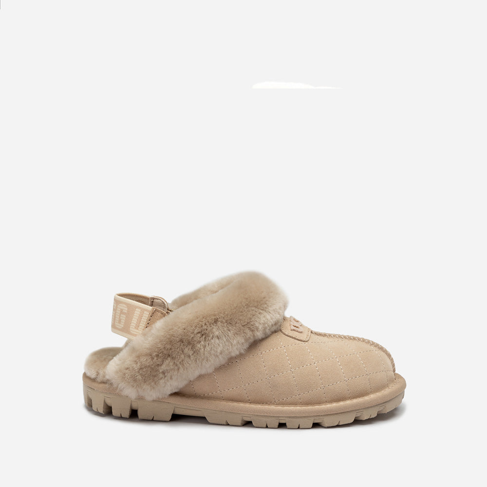 Ugg Coquette Matelasse Emb Logo Slipper( Detachable Feature)