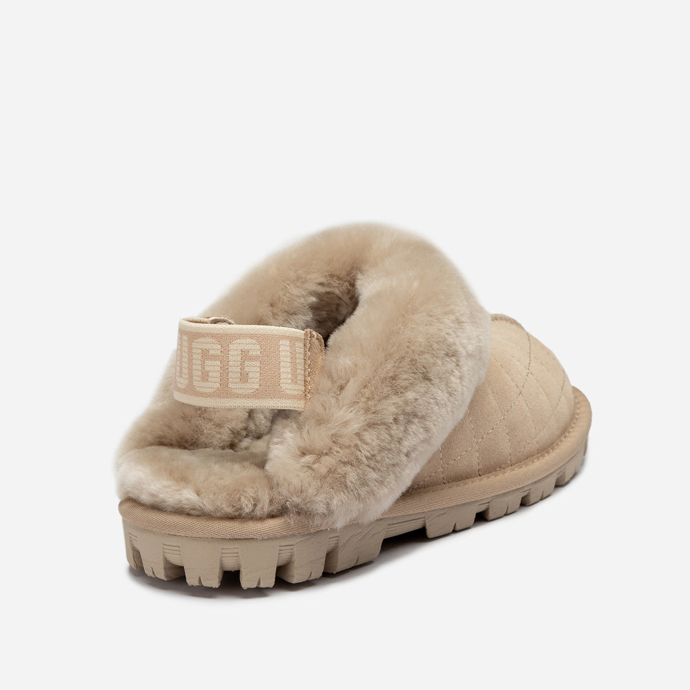 Ugg Coquette Matelasse Emb Logo Slipper( Detachable Feature)