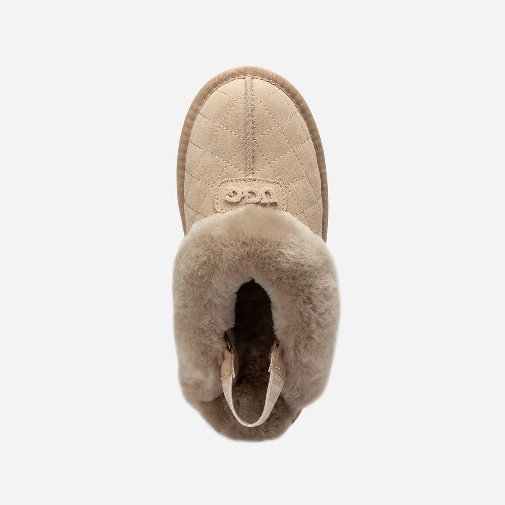 Ugg Coquette Matelasse Emb Logo Slipper( Detachable Feature)