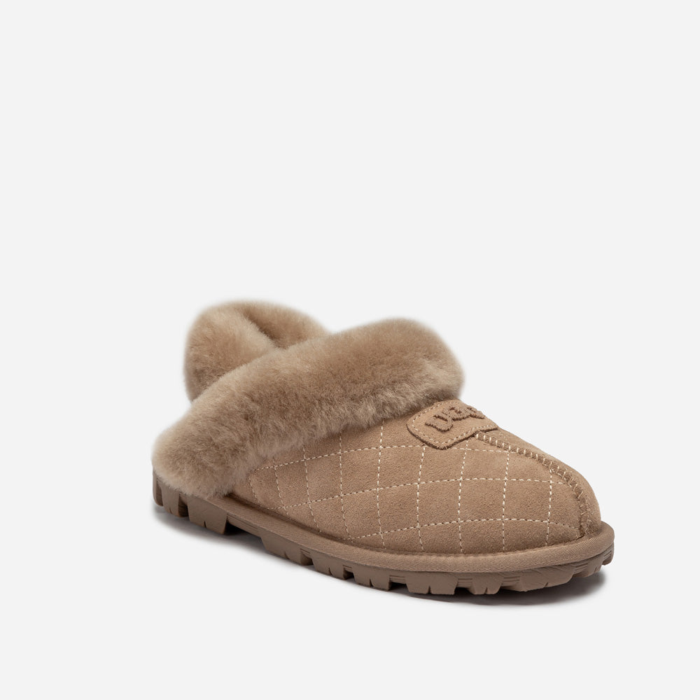Ugg Coquette Matelasse Emb Logo Slipper( Detachable Feature)