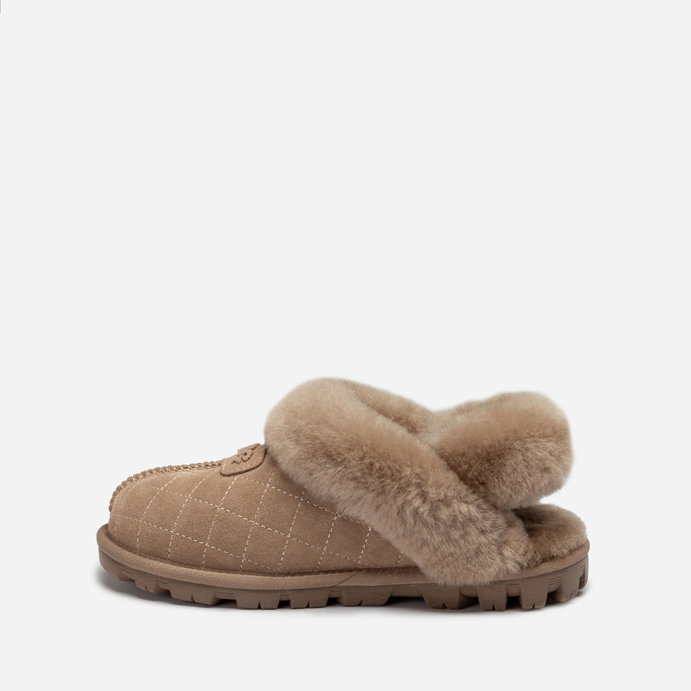 Ugg Coquette Matelasse Emb Logo Slipper( Detachable Feature)