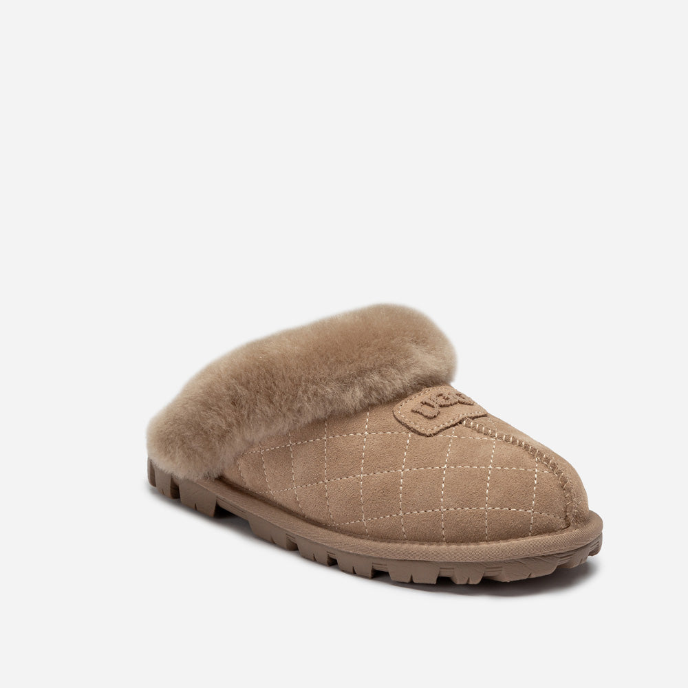 Ugg Coquette Matelasse Emb Logo Slipper( Detachable Feature)