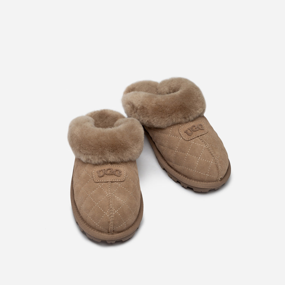 Ugg Coquette Matelasse Emb Logo Slipper( Detachable Feature)