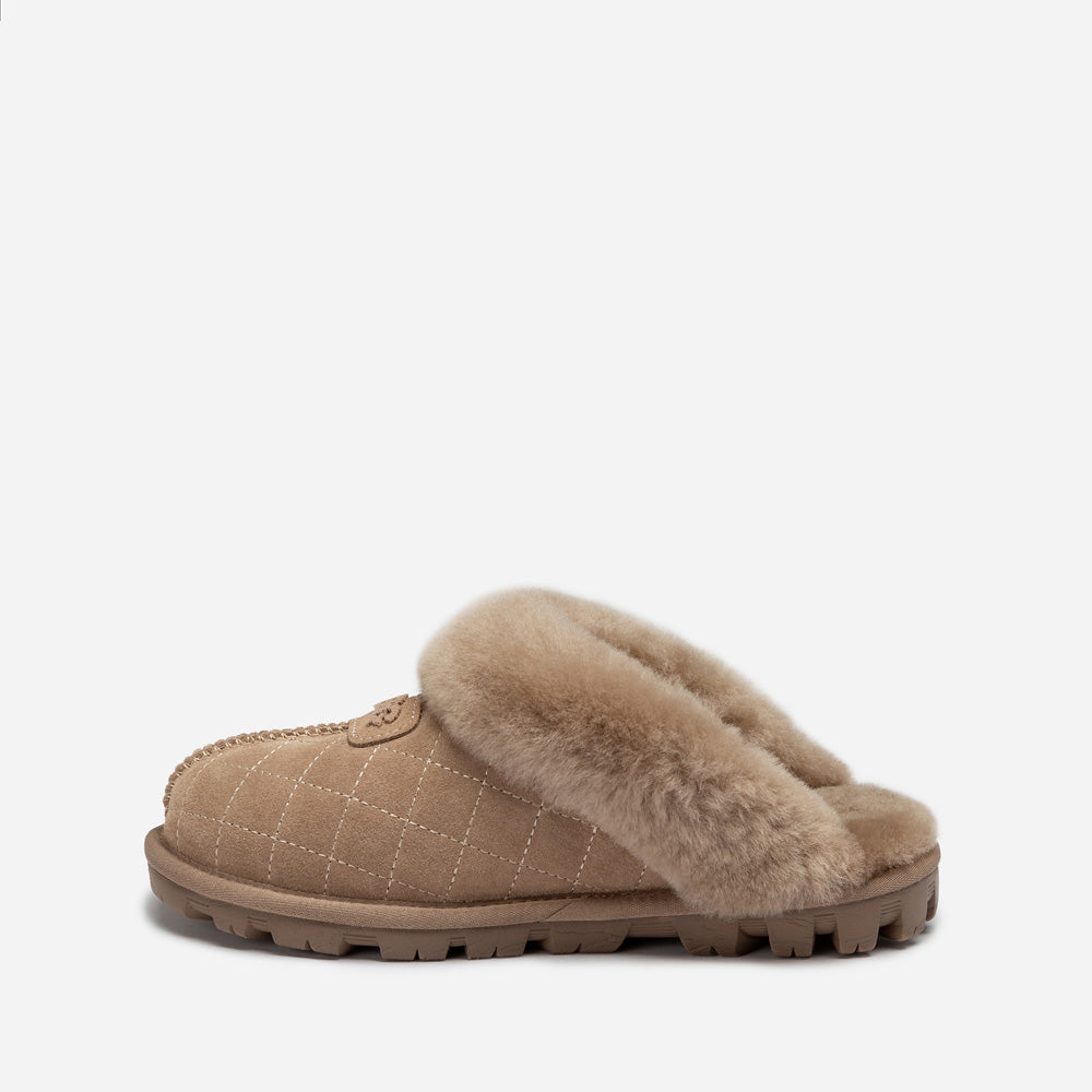 Ugg Coquette Matelasse Emb Logo Slipper( Detachable Feature)