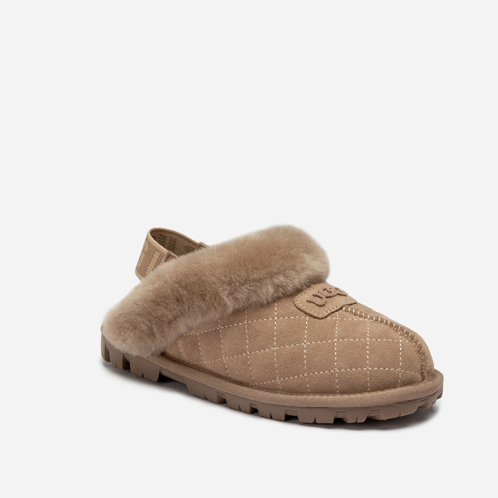 Ugg Coquette Matelasse Emb Logo Slipper( Detachable Feature)