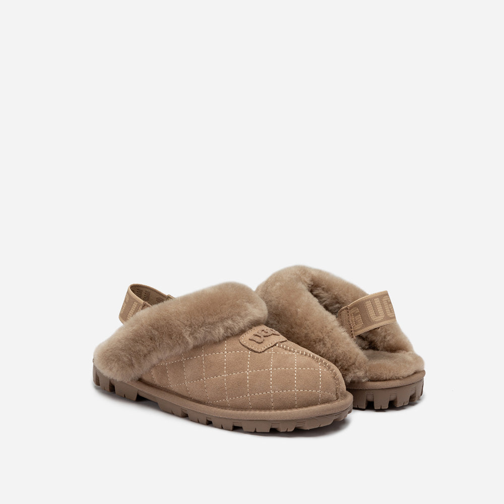 Ugg Coquette Matelasse Emb Logo Slipper( Detachable Feature)