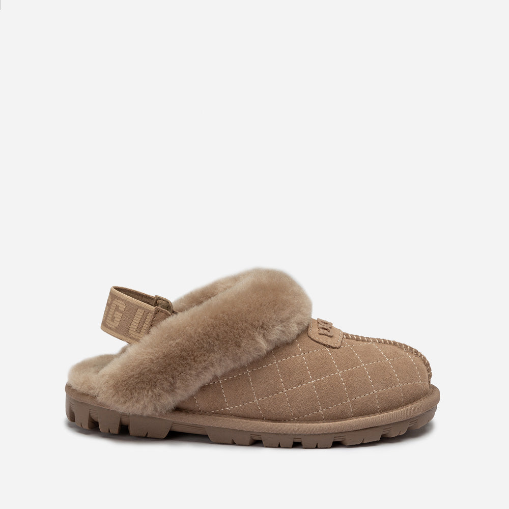 Ugg Coquette Matelasse Emb Logo Slipper( Detachable Feature)
