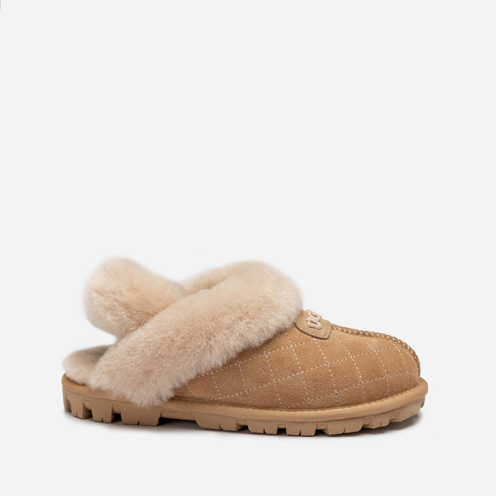 Ugg Coquette Matelasse Emb Logo Slipper( Detachable Feature)