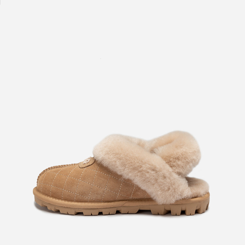 Ugg Coquette Matelasse Emb Logo Slipper( Detachable Feature)