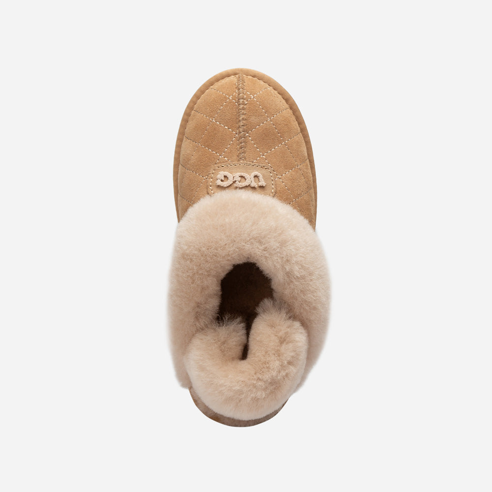 Ugg Coquette Matelasse Emb Logo Slipper( Detachable Feature)