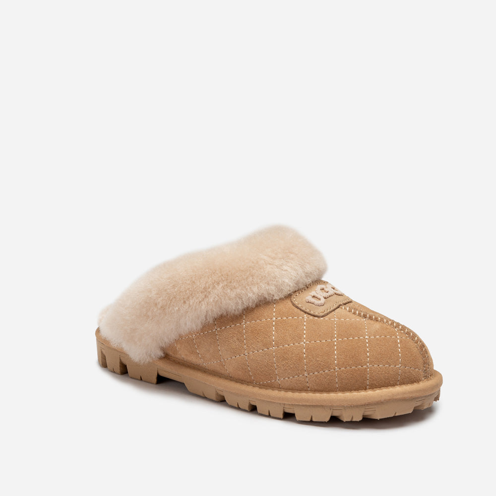 Ugg Coquette Matelasse Emb Logo Slipper( Detachable Feature)