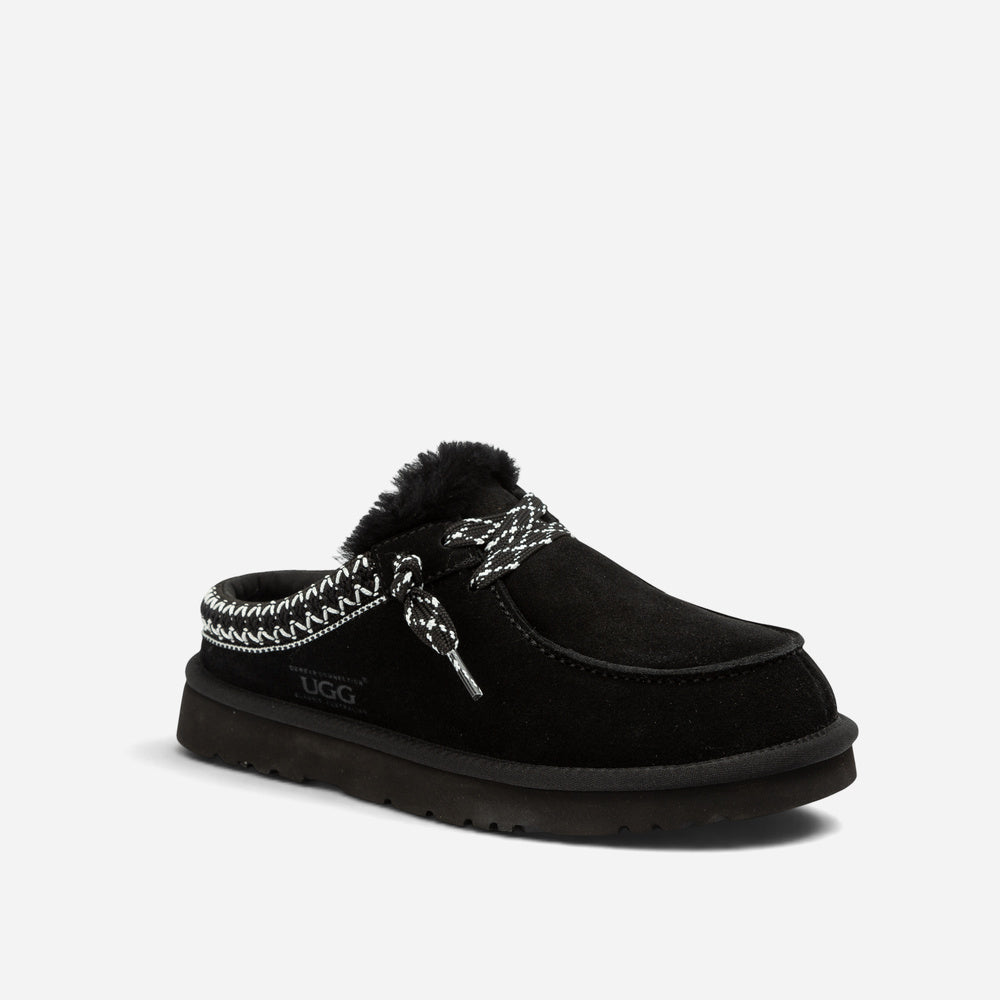 UGG Heritage Suede Sheepskin Clog