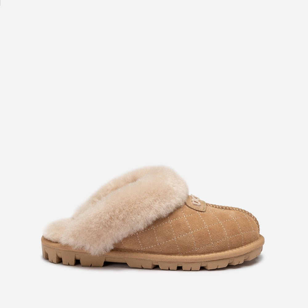 Ugg Coquette Matelasse Emb Logo Slipper( Detachable Feature)