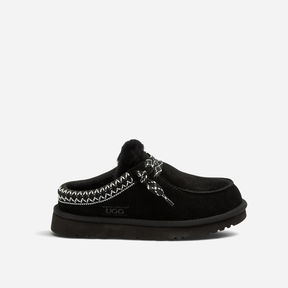 UGG Heritage Suede Sheepskin Clog