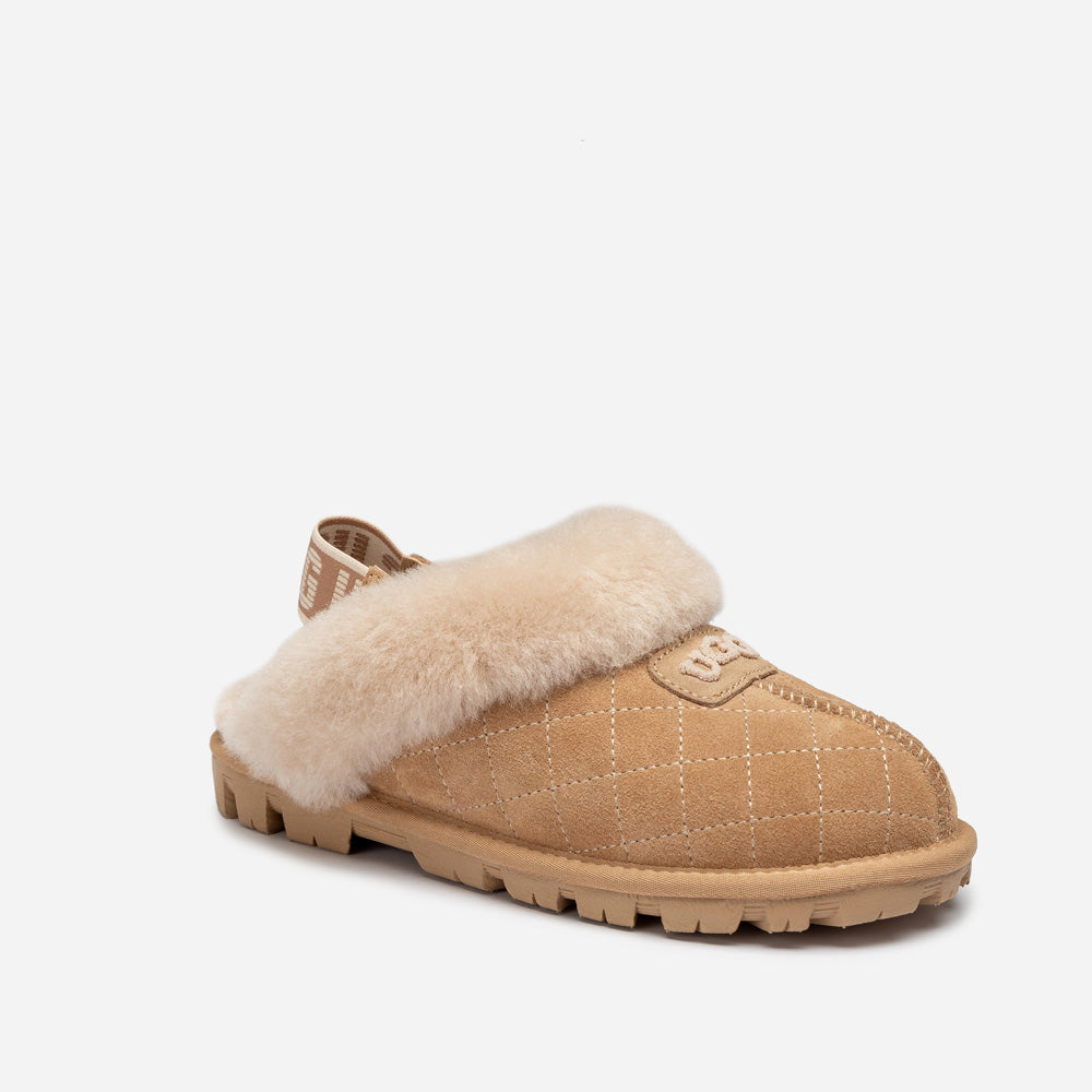 Ugg Coquette Matelasse Emb Logo Slipper( Detachable Feature)