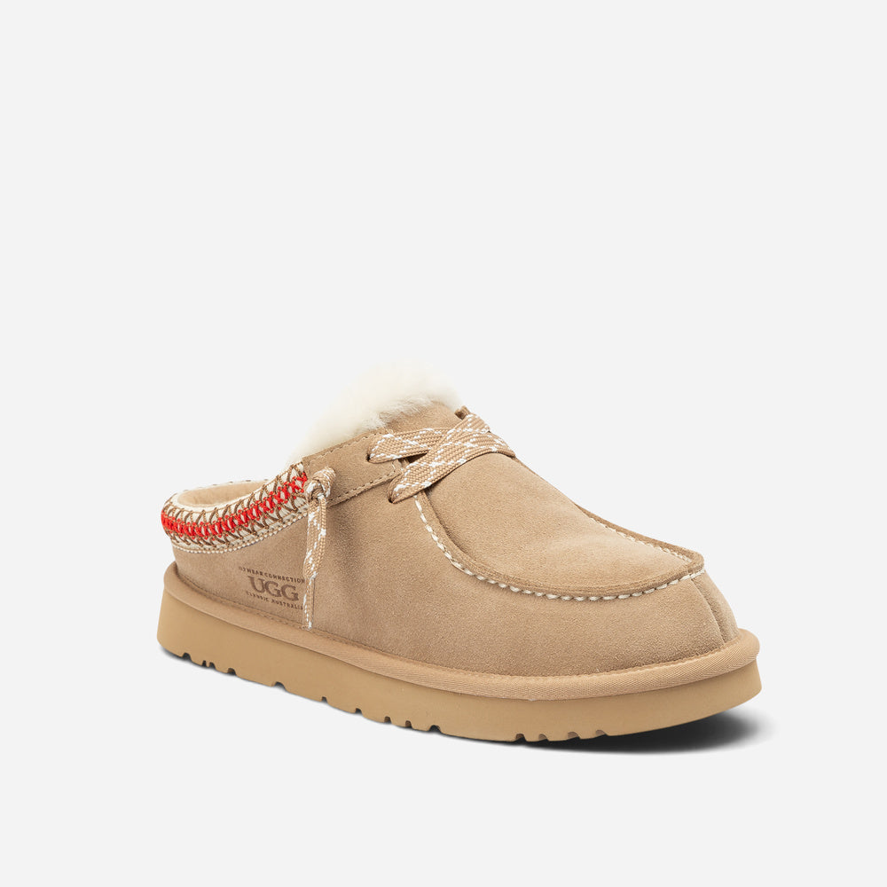 UGG Heritage Suede Sheepskin Clog