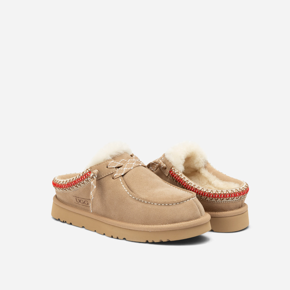 UGG Heritage Suede Sheepskin Clog