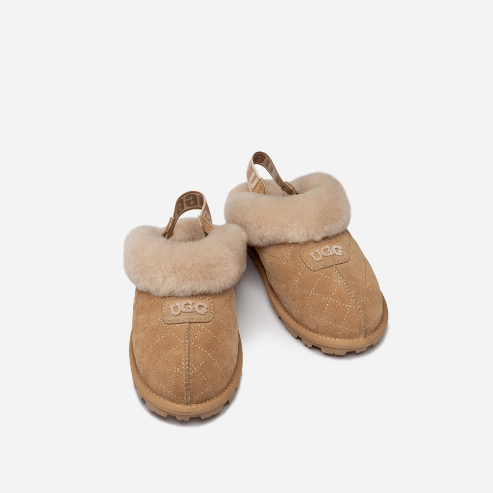 Ugg Coquette Matelasse Emb Logo Slipper( Detachable Feature)
