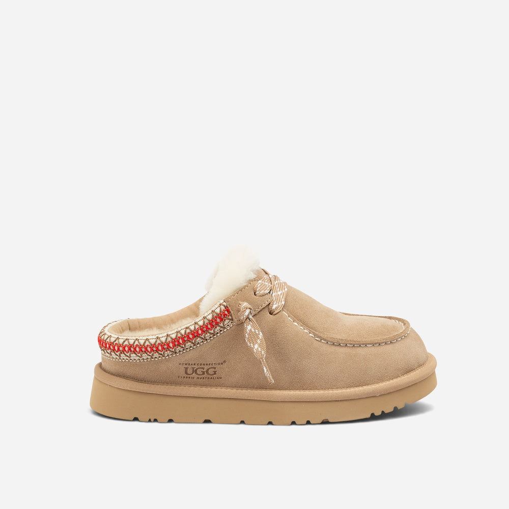 UGG Heritage Suede Sheepskin Clog