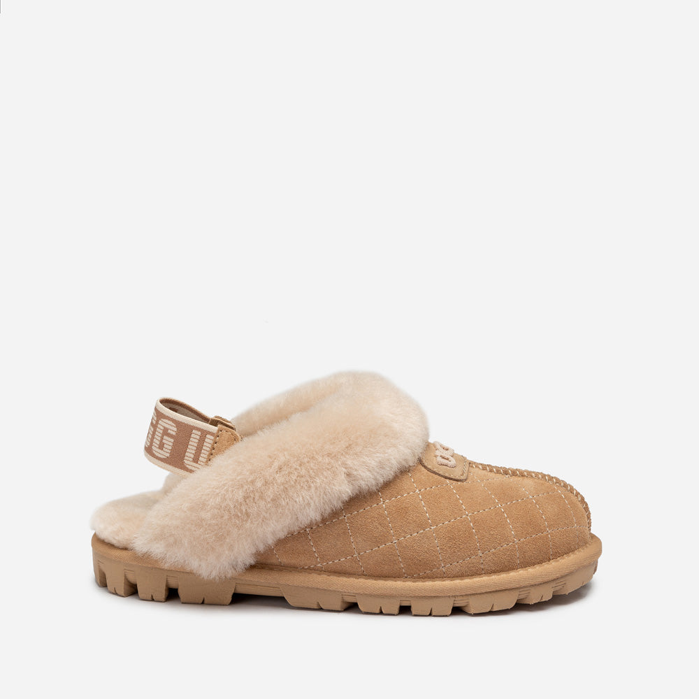 Ugg Coquette Matelasse Emb Logo Slipper( Detachable Feature)
