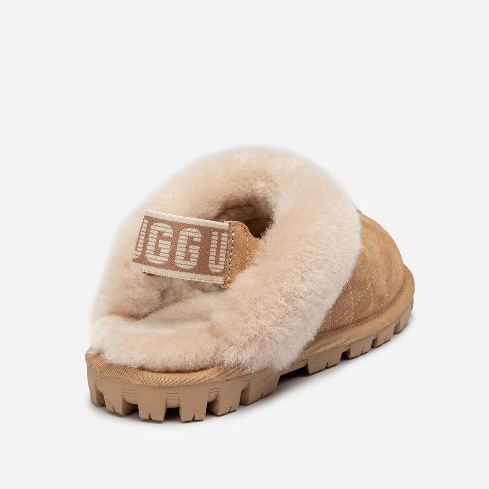 Ugg Coquette Matelasse Emb Logo Slipper( Detachable Feature)