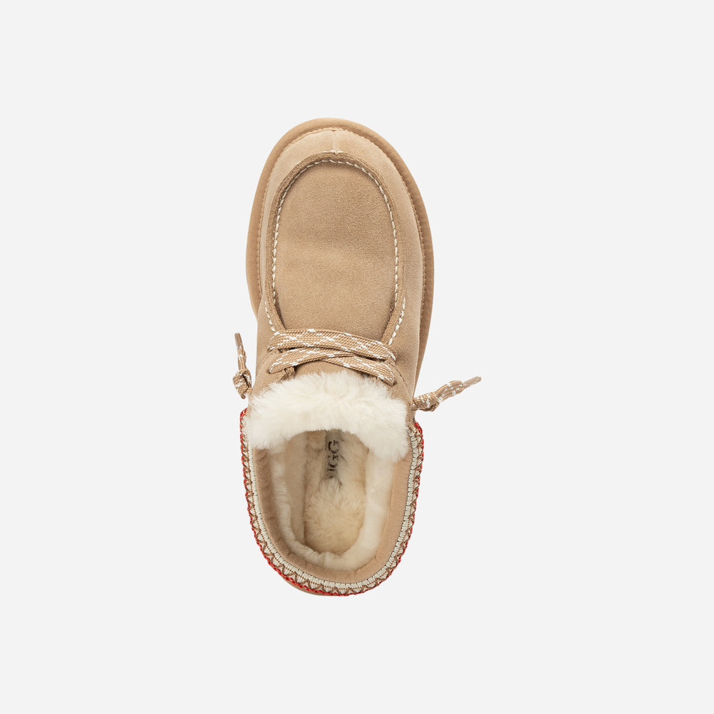 UGG Heritage Suede Sheepskin Clog