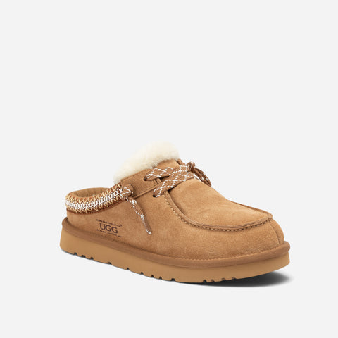 UGG Heritage Suede Sheepskin Clog