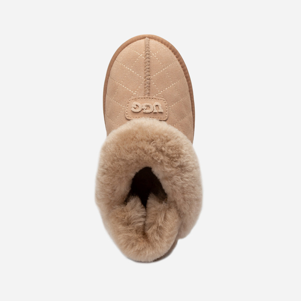 Ugg Coquette Matelasse Emb Logo Slipper( Detachable Feature)