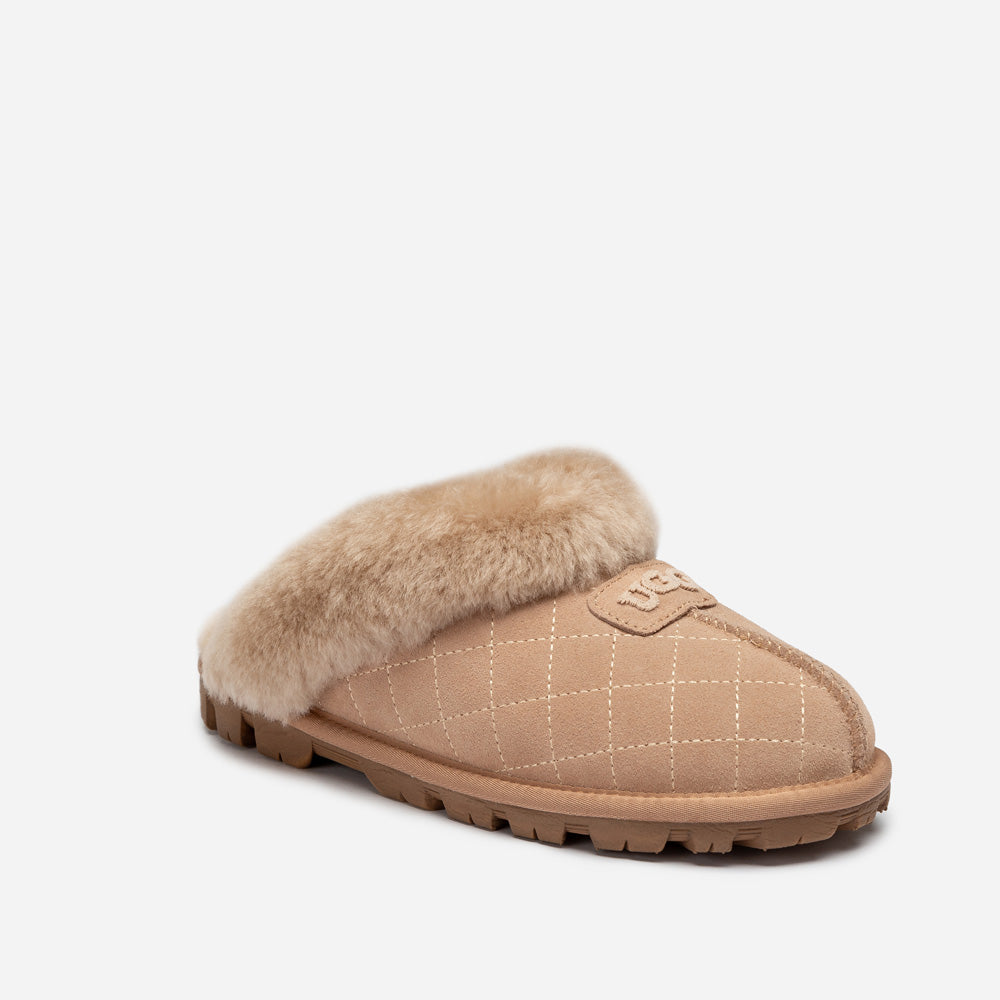 Ugg Coquette Matelasse Emb Logo Slipper( Detachable Feature)
