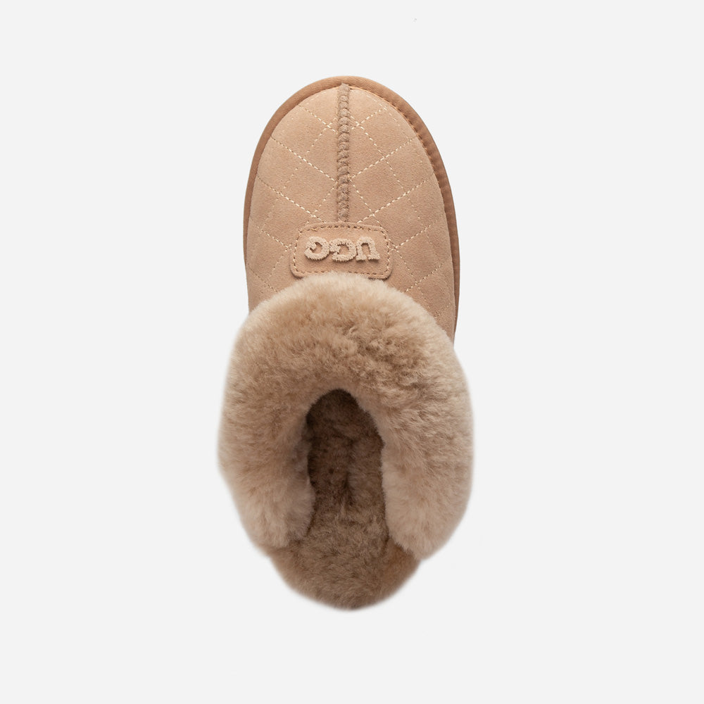 Ugg Coquette Matelasse Emb Logo Slipper( Detachable Feature)