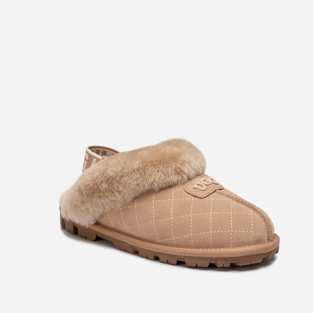 Ugg Coquette Matelasse Emb Logo Slipper( Detachable Feature)