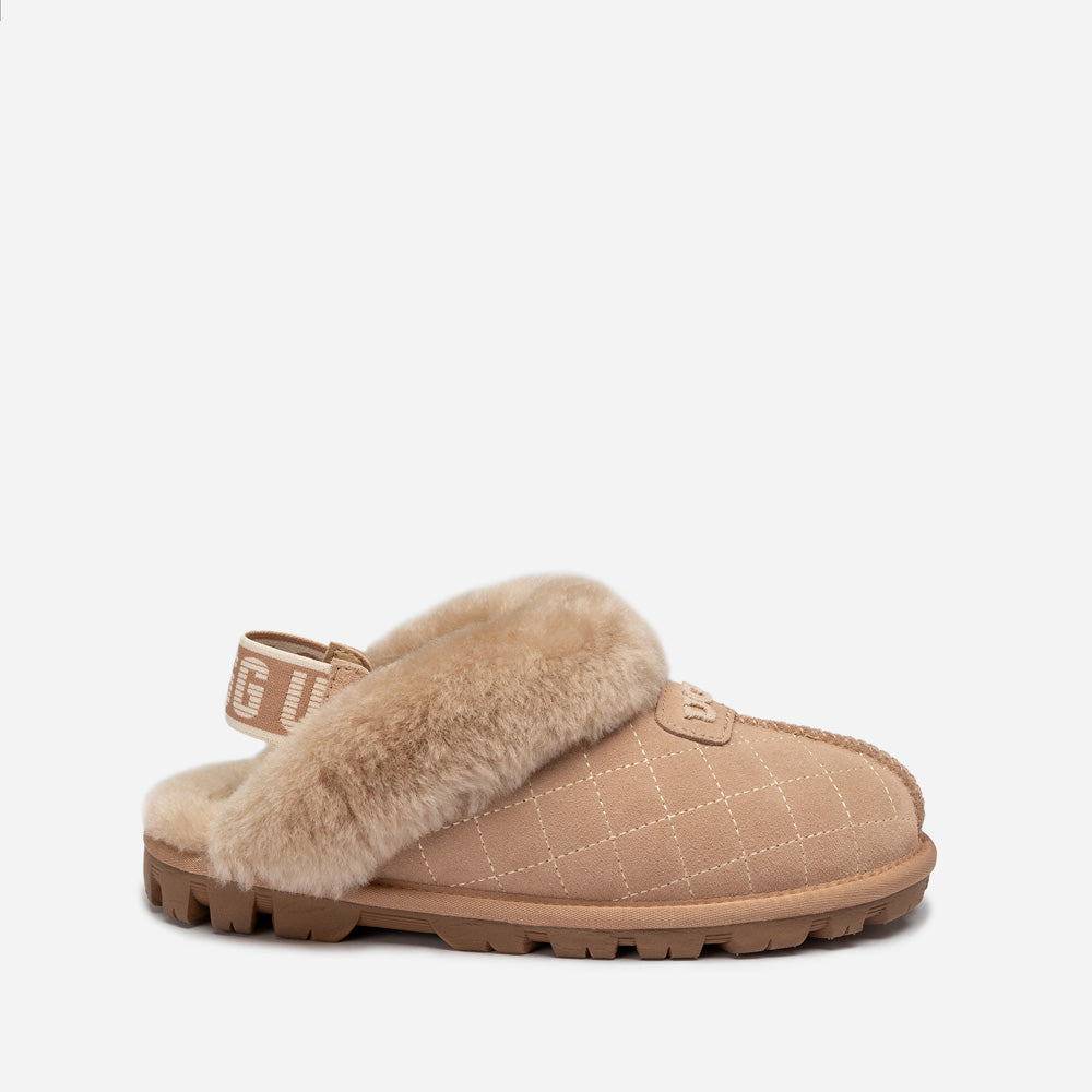 Ugg Coquette Matelasse Emb Logo Slipper( Detachable Feature)