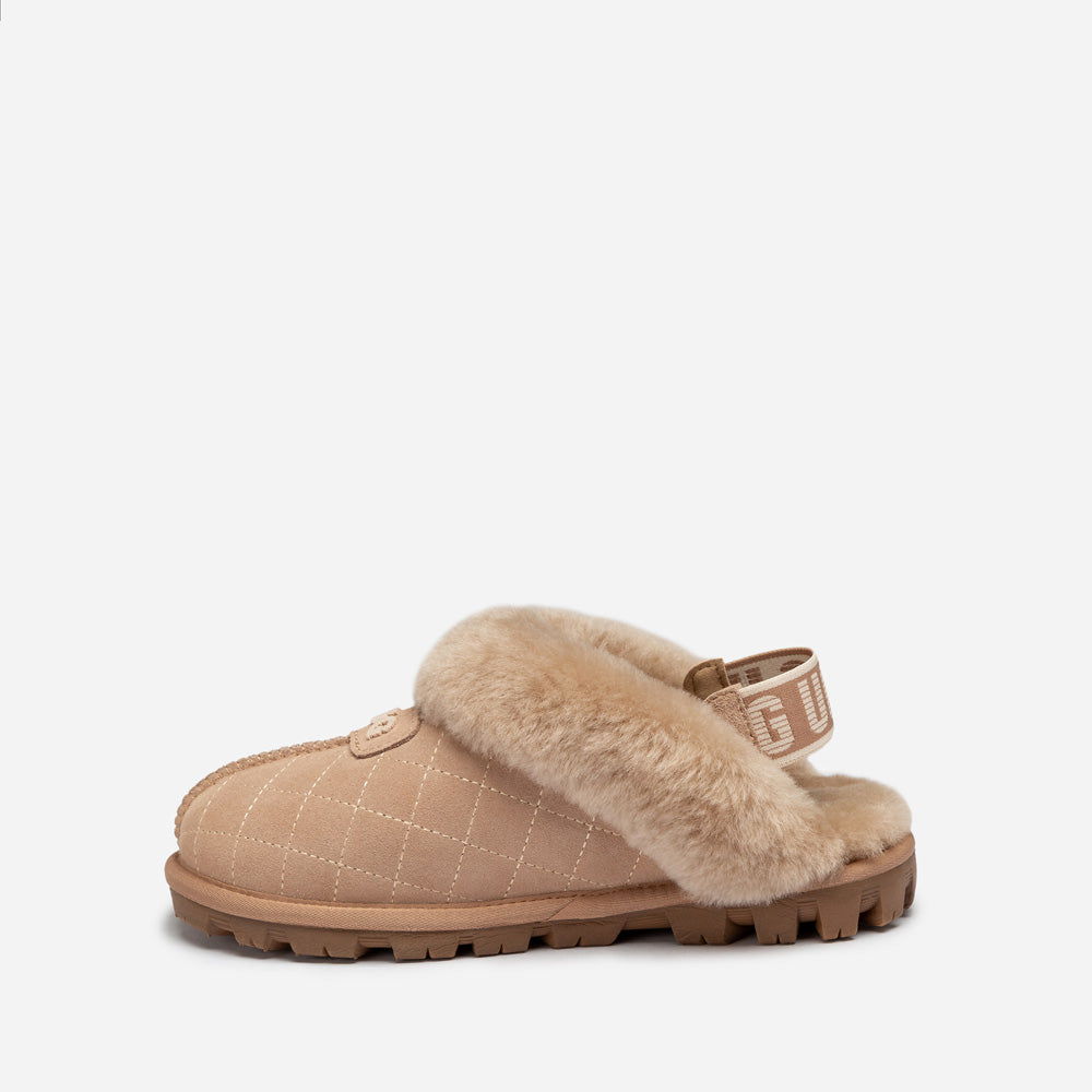Ugg Coquette Matelasse Emb Logo Slipper( Detachable Feature)