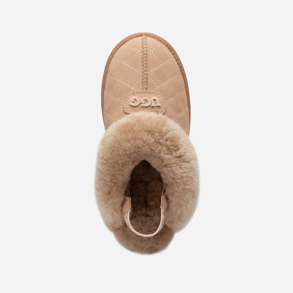 Ugg Coquette Matelasse Emb Logo Slipper( Detachable Feature)