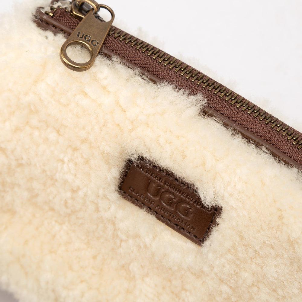 UGG Shearling Quilted Bucket Bag (3-Way)