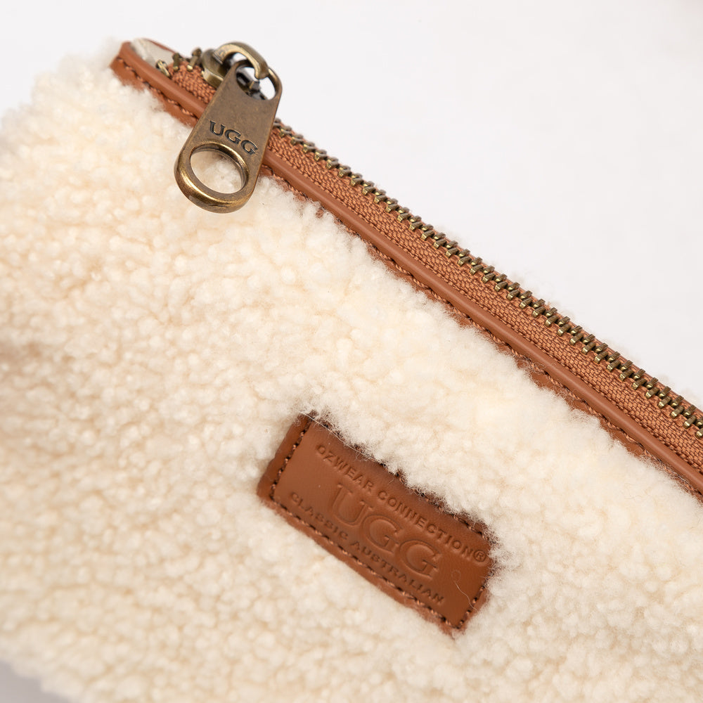 UGG Shearling Quilted Bucket Bag (3-Way)