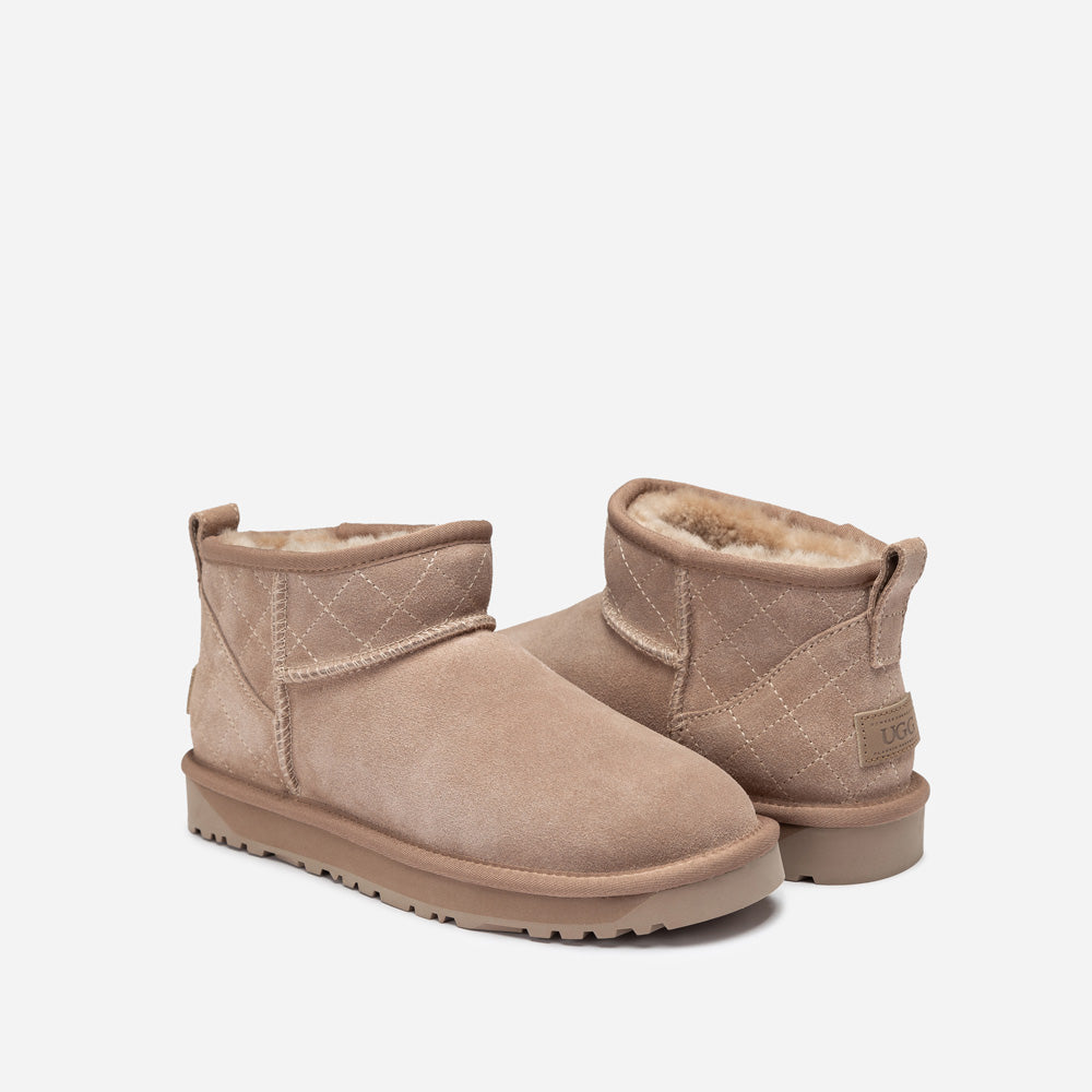 Ugg Classic Matelasse Ultra Mini Boot