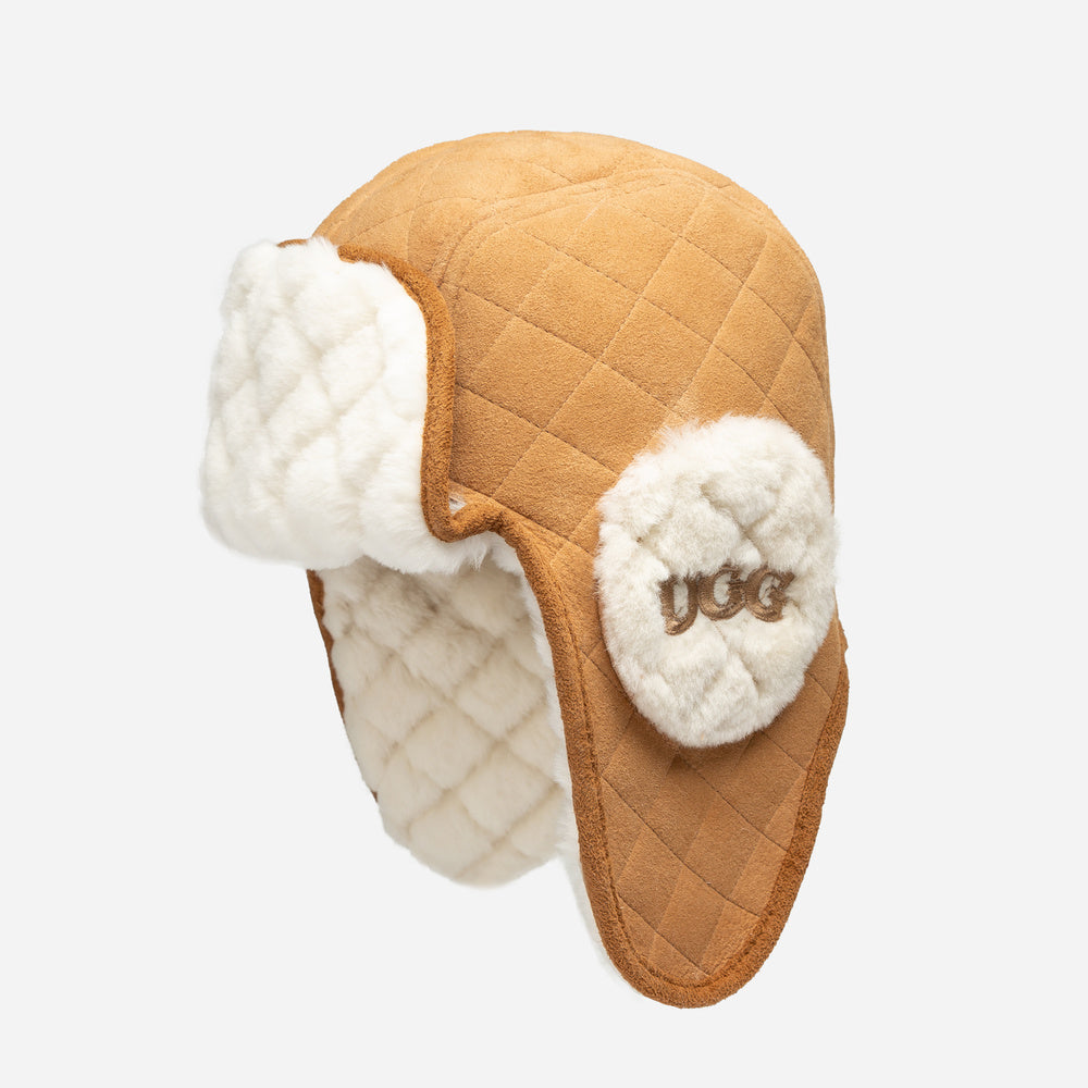 UGG Sheepskin Trapper Hat
