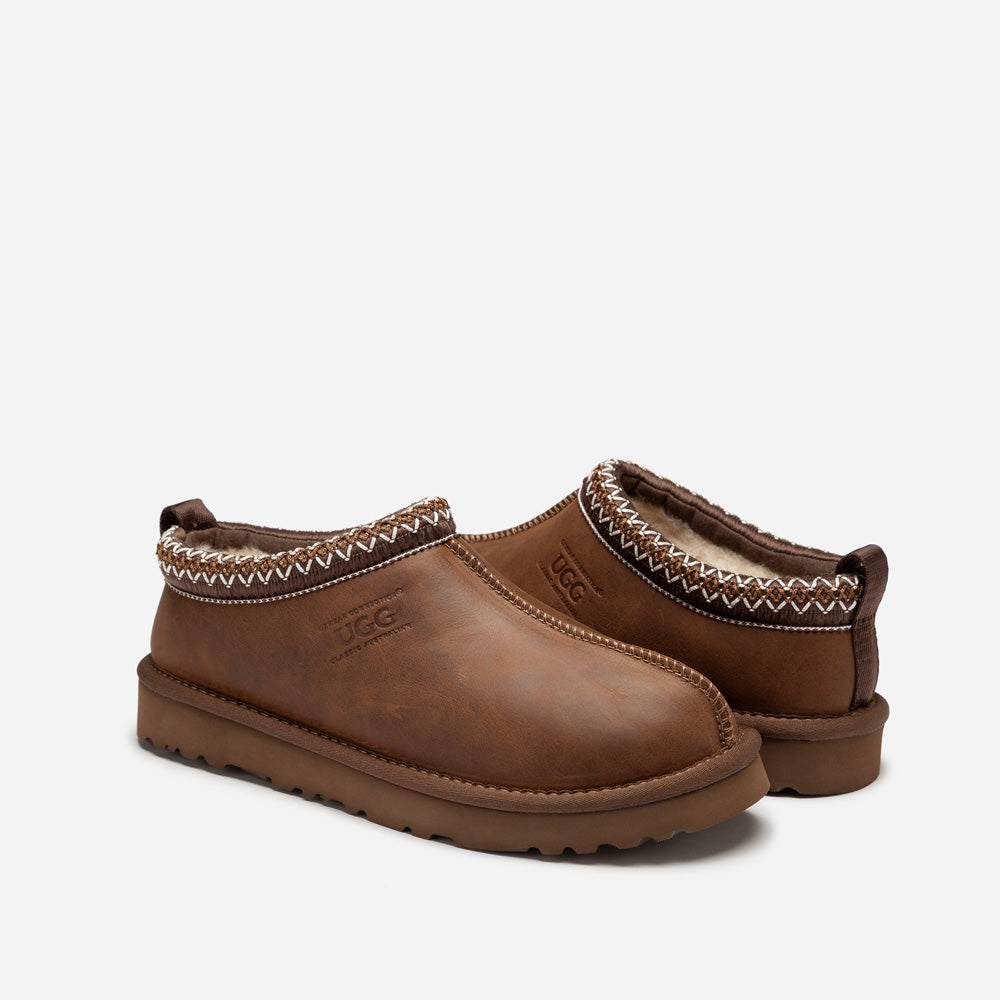Ugg Sydney Oiled Leather Slipper (Water Resistant)