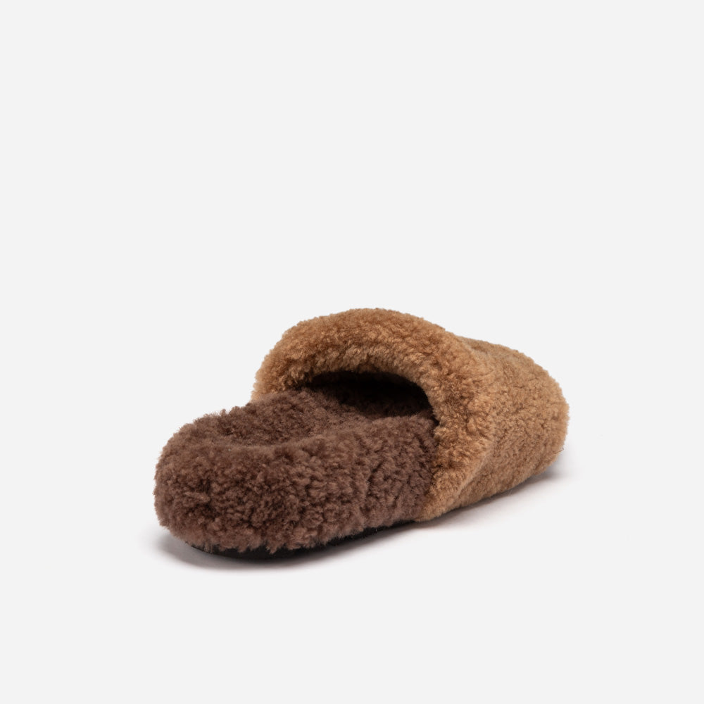 Ugg Acacia Shearling Logo Slipper