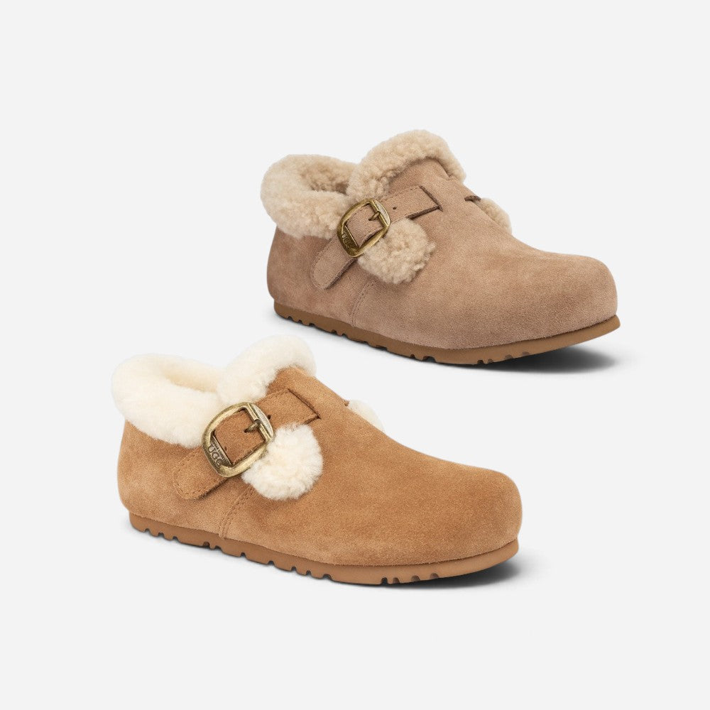 Ugg Kids Anne Shearling Buckle Boot